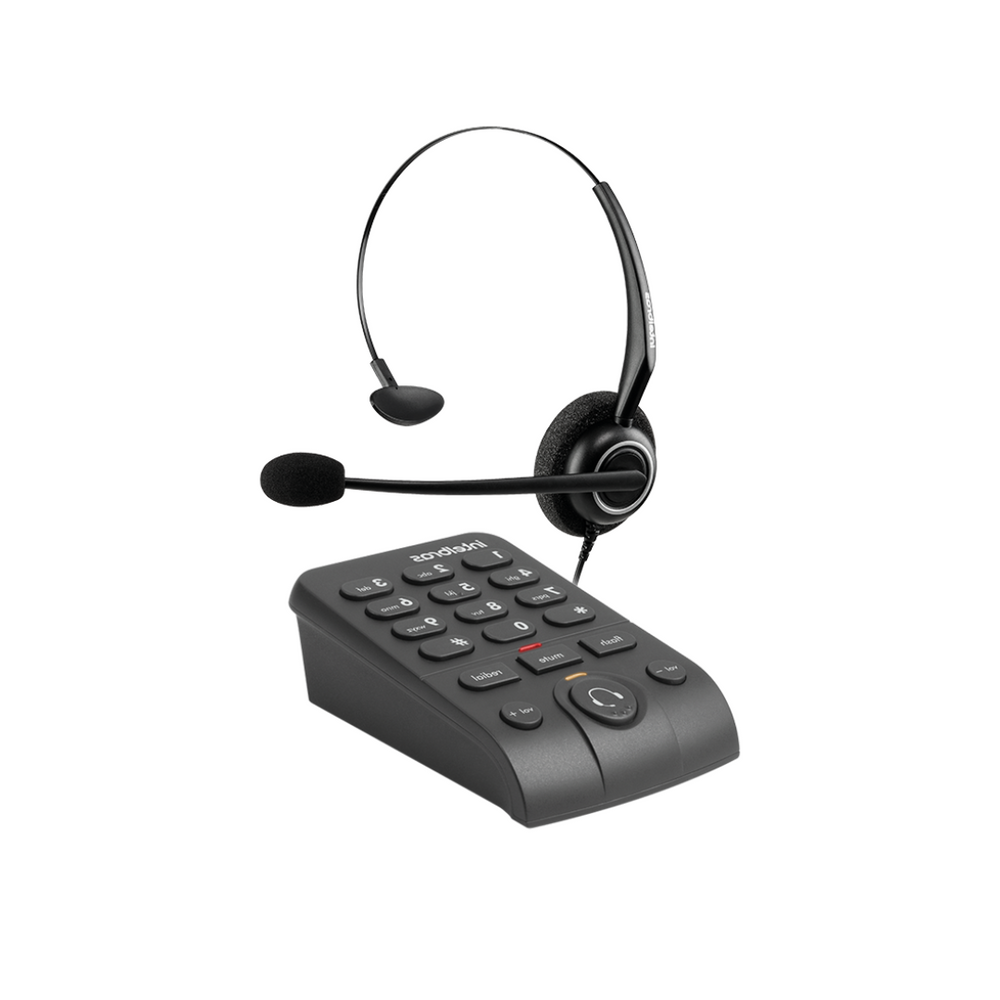 Telefone Headset HSB 50 Intelbras Preto