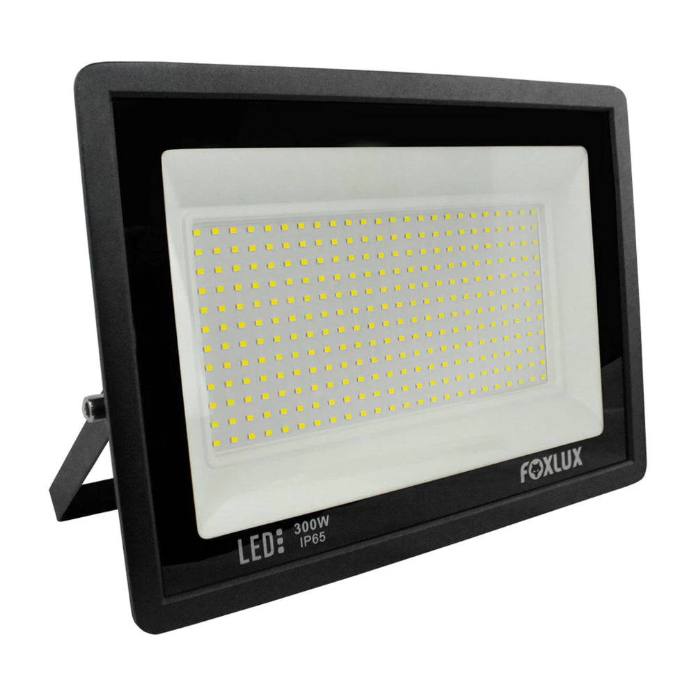 Refletor Led 300W 6500K Preto Bivolt Foxlux